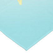 Turquoise Gold Boho Mandala Tafelkleed (Gekanteld)