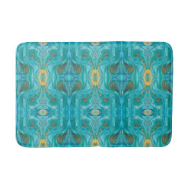  Turquoise Gold Marble  Badmat