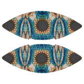 Turquoise Gold Sun Zuidwestelijke Kunst American Football (Panelen)