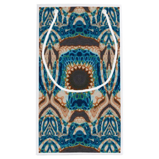 Turquoise Gold Sun Zuidwestelijke Kunst Klein Cadeauzakje