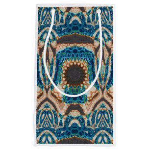 Turquoise Gold Sun Zuidwestelijke Kunst Klein Cadeauzakje