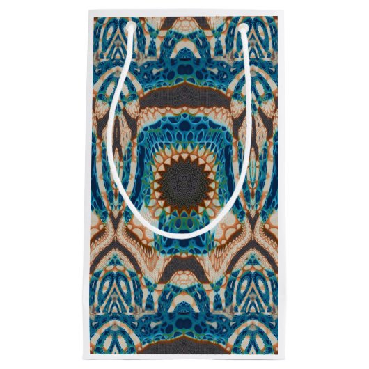 Turquoise Gold Sun Zuidwestelijke Kunst Klein Cadeauzakje