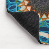 Turquoise Gold Sun Zuidwestelijke Kunst Muismat (Hoek)