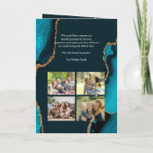 Turquoise & Gouden Orde van de Dienst Gevouwen Pro Programma (Achterkant)