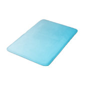Turquoise gradiënt badmat (Gekanteld)