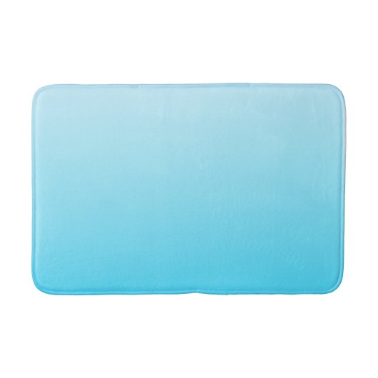 Turquoise gradiënt badmat (Voorkant)