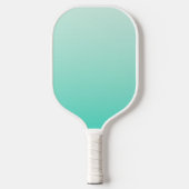 Turquoise Gradient Pickleball Paddle (Voorkant)