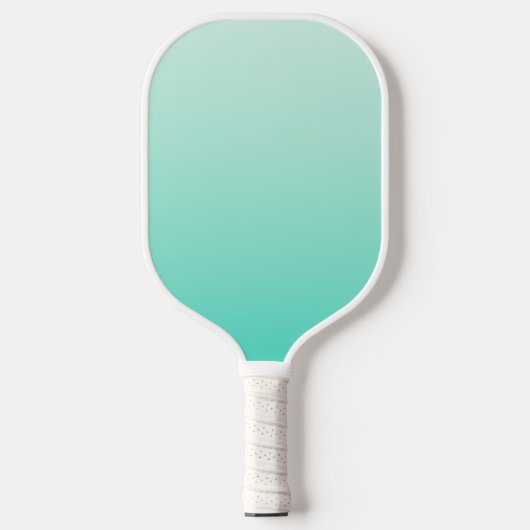 Turquoise Gradient Pickleball Paddle (Voorkant)