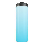 Turquoise gradiënt thermosbeker (Voorkant)