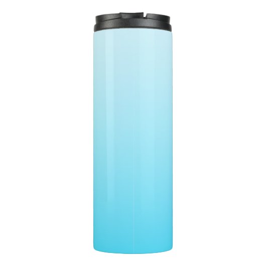 Turquoise gradiënt thermosbeker (Achterkant)