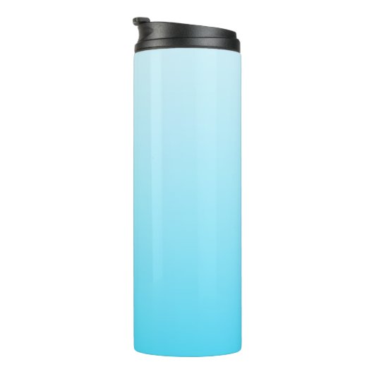 Turquoise gradiënt thermosbeker (Geroteerd rechts)