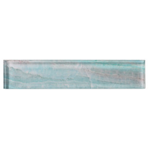 Turquoise Granite Stone Layered Wave Print Naambordje