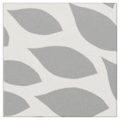 Turquoise Gray Modern Dahlia florale afdruk Stof (Close Up)