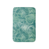 Turquoise Green Abstract Badmat (Voorkant Verticaal)