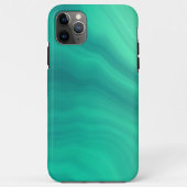 Turquoise Green Abstract Pattern Case-Mate iPhone Case (Achterkant)