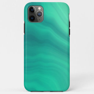 Turquoise Green Abstract Pattern Case-Mate iPhone Case