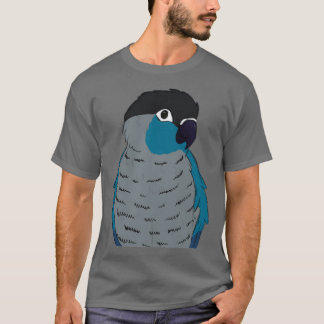 Turquoise green cheek conure t-shirt