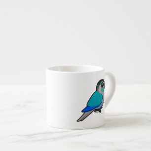 Turquoise Green-cheeked Conure Espresso Kop
