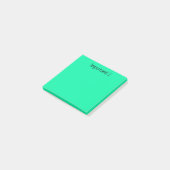 Turquoise/Green Post-it® Notes (Schuin)