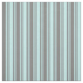 Turquoise & grijs Lined/Striped Patroon Stof (Swatch)