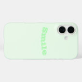 Turquoise Groen Zacht Bord Wit Pastel Effen Kleur Case-Mate iPhone Case (Achterkant (horizontaal))