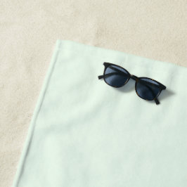 Turquoise Groen Zachte Bleke Witte Pastel Effen Kl Strandlaken