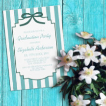 Turquoise Groene Afstuderen