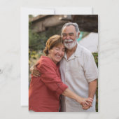 Turquoise Groene Geometrische Gouden Hart 50ste Ve Kaart (Achterkant)