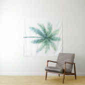 Turquoise Groene Palmboom Wandkleed (In Situ (horizontaal))