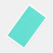 Turquoise Guest Paper Napkin Servet (Hoek)