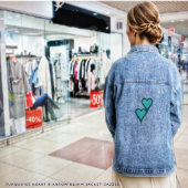 Turquoise Hart & Pijl Denim Jacket