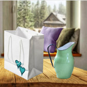 Turquoise Hart & Pijl Medium Cadeauzakje