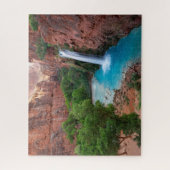 Turquoise Havasu-Herfsten in Grand Canyon Legpuzzel (Verticaal)