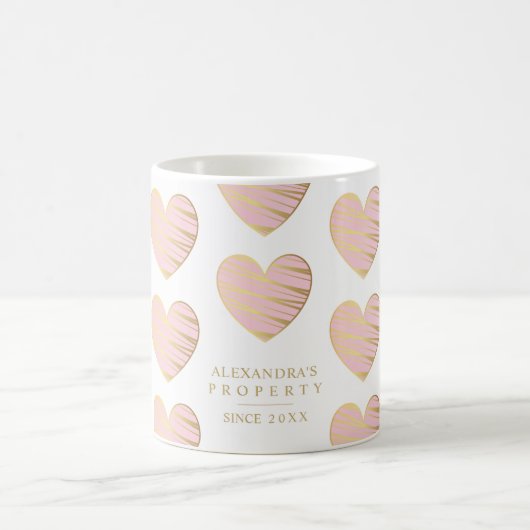 Turquoise Heart Best Friends All Occasion Koffiemok (Center)