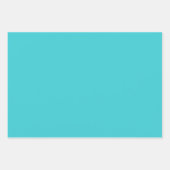 Turquoise Heldergroen Hot Pink Maximal Inpakpapier Vel (Voorkant)