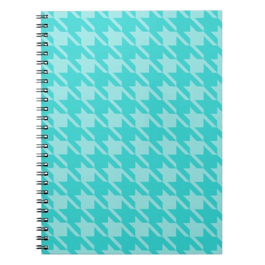 Turquoise Hondentand Notitieboek (Voorkant)