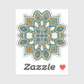 Turquoise Horizon Sticker (Vel)