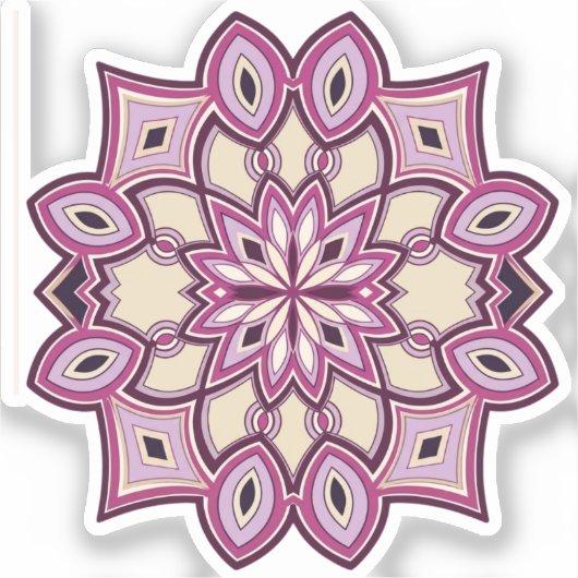 Turquoise Horizon Sticker (Voorkant)