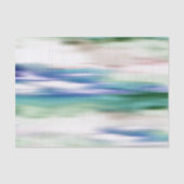 Turquoise horizon tissuepapier (Voorkant)