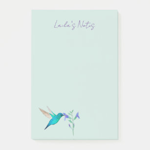 Turquoise Hummingbird Notes