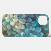 Turquoise Hydrangea Case-Mate iPhone Case (Achterkant (horizontaal))