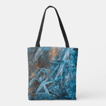 Turquoise Ice Abstracte Art