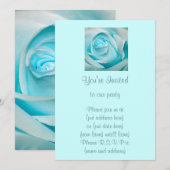 Turquoise Ice Roos Kaart (Voorkant / Achterkant)