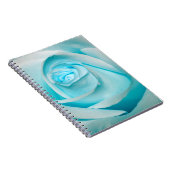 Turquoise Ice Roos Notitieboek (Rechterzijde)