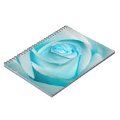Turquoise Ice Roos Notitieboek (Linkerzijde)