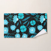 Turquoise in bloei handdoek (Handdoek)