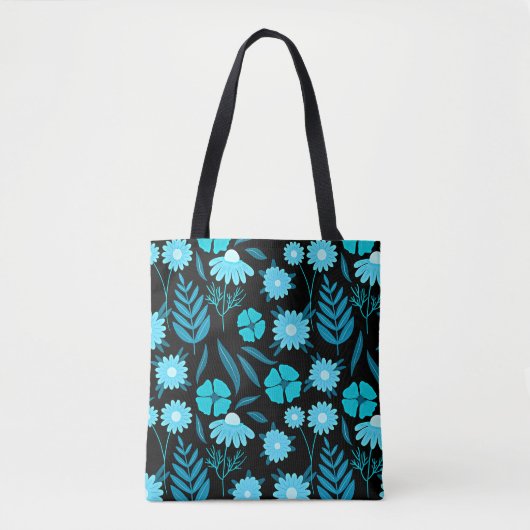 Turquoise in bloei tote bag (Voorkant)