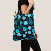 Turquoise in bloei tote bag (Dichtbij)