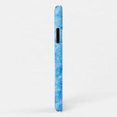 Turquoise Ink Mess Gepersonaliseerde Telefoonhoes Case-Mate iPhone Case (Achterkant/rechts)