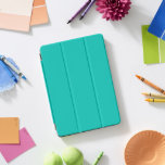 Turquoise iPad Pro Cover<br><div class="desc">Turquoise Solid Color iPad Smart Hoesje door Gerson Ramos.</div>